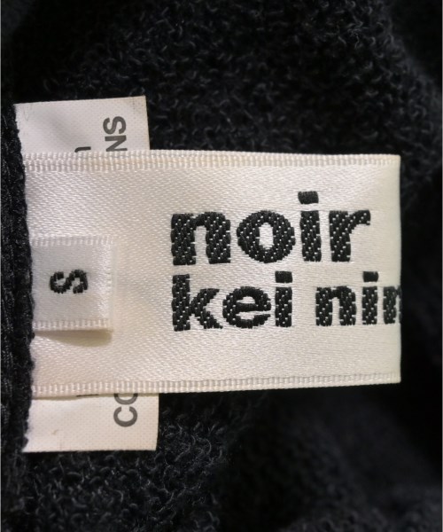 noir kei ninomiya（ノワールケイニノミヤ）スウェット 黒 サイズ:S レディース/2200625238026