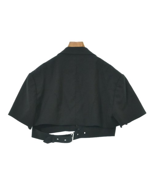 noir kei ninomiya（ノワールケイニノミヤ）カジュアルジャケット 黒 サイズ:S レディース/2200629585034