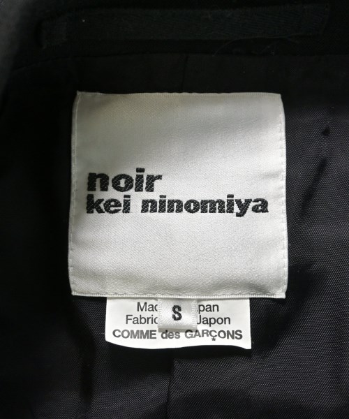 noir kei ninomiya（ノワールケイニノミヤ）カジュアルジャケット 黒 サイズ:S レディース/2200629585034