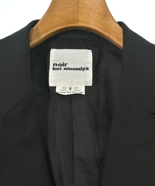 noir kei ninomiya（ノワールケイニノミヤ）カジュアルジャケット 黒 サイズ:S レディース/2200629585034
