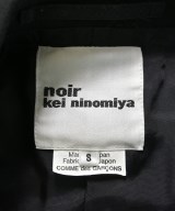 noir kei ninomiya（ノワールケイニノミヤ）カジュアルジャケット 黒 サイズ:S レディース/2200629585034