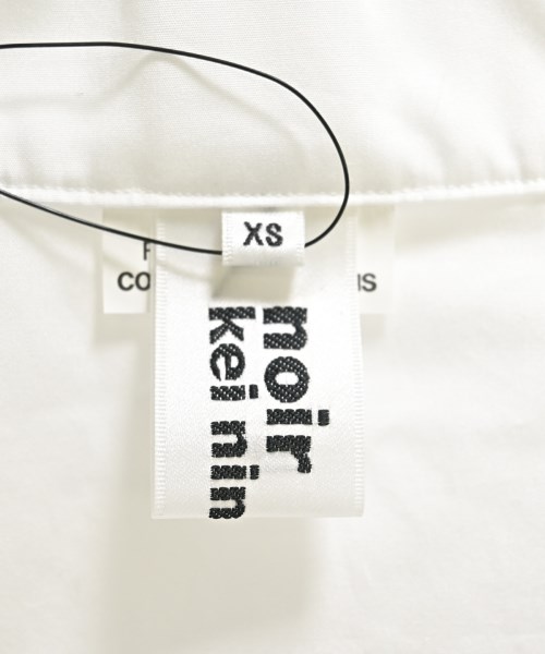 noir kei ninomiya（ノワールケイニノミヤ）カジュアルシャツ 白 サイズ:XS レディース/2200612256033