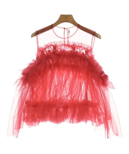 noir kei ninomiya(ノワール　ケイ　ニノミヤ)ブラウス 赤 サイズ:S/2200612600010