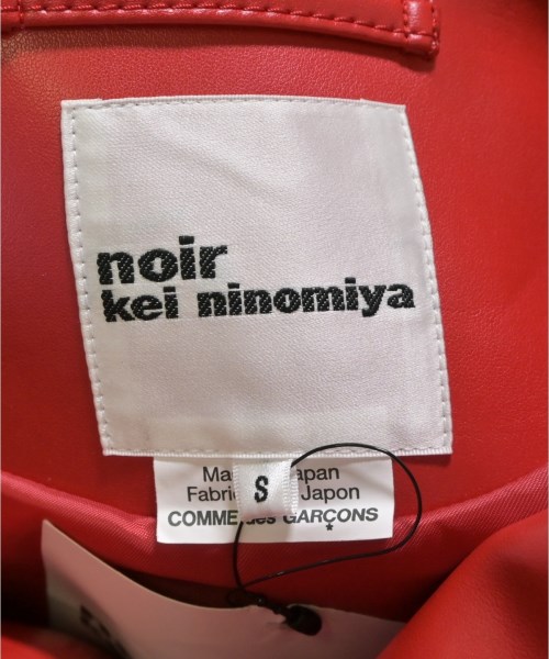 noir kei ninomiya（ノワールケイニノミヤ）ライダース 赤 サイズ:S レディース/2200610870064