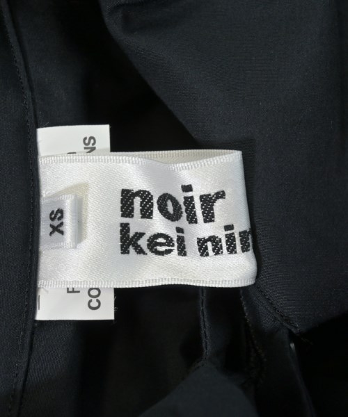 noir kei ninomiya（ノワールケイニノミヤ）カジュアルシャツ 黒 サイズ:XS レディース/2200615266022