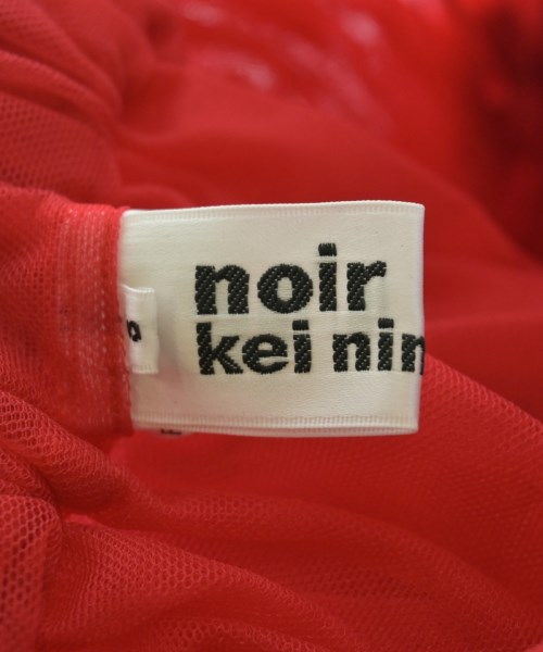 noir kei ninomiya（ノワールケイニノミヤ）ひざ丈スカート 赤 サイズ:S レディース/2200614698053