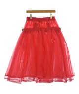 noir kei ninomiya（ノワールケイニノミヤ）ひざ丈スカート 赤 サイズ:S レディース/2200614698053