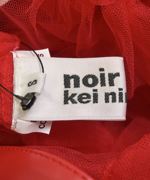 noir kei ninomiya（ノワールケイニノミヤ）ブラウス 赤 サイズ:S レディース/2200614698077