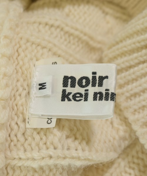 noir kei ninomiya（ノワールケイニノミヤ）ニット・セーター 白 サイズ:S レディース/2200617230045