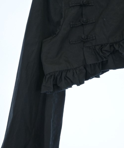 noir kei ninomiya（ノワールケイニノミヤ）カジュアルシャツ 黒 サイズ:XS レディース/2200617965022