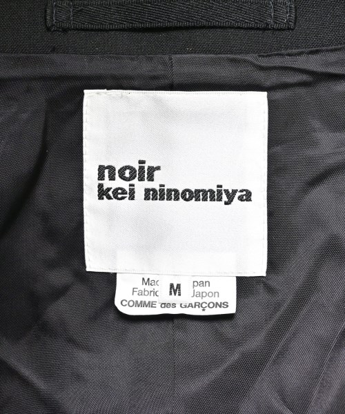 noir kei ninomiya（ノワールケイニノミヤ）カジュアルジャケット 黒 サイズ:M レディース/2200619060046