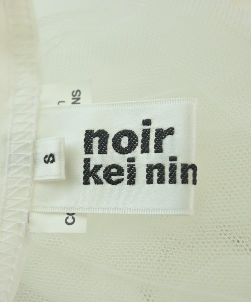noir kei ninomiya（ノワールケイニノミヤ）カジュアルシャツ 白 サイズ:S レディース/2200620333054