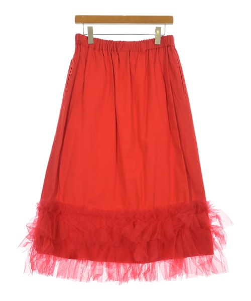 noir kei ninomiya（ノワールケイニノミヤ）ロング・マキシ丈スカート 赤 サイズ:M レディース/2200620333085
