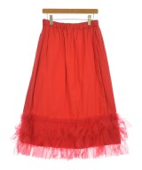 noir kei ninomiya（ノワールケイニノミヤ）ロング・マキシ丈スカート 赤 サイズ:M レディース/2200620333085