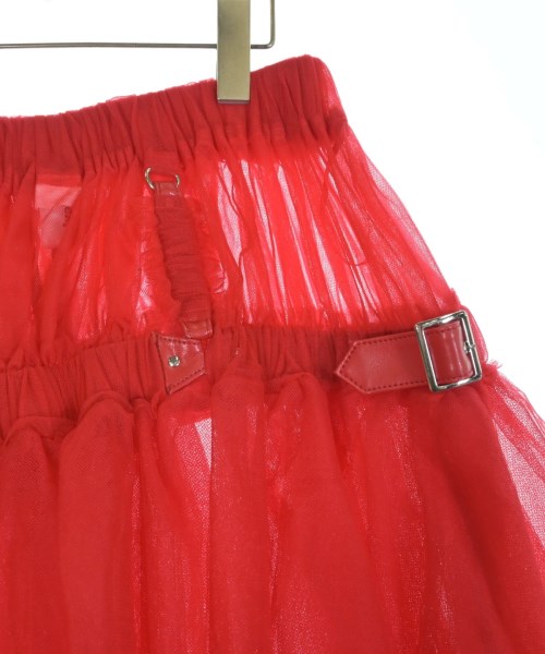 noir kei ninomiya（ノワールケイニノミヤ）ひざ丈スカート 赤 サイズ:M レディース/2200621049015