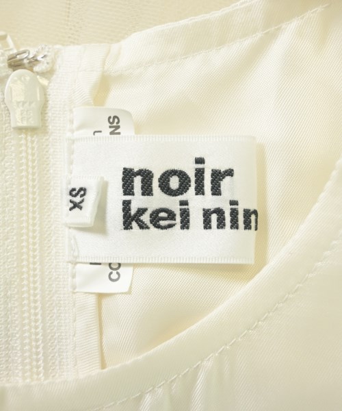 noir kei ninomiya（ノワールケイニノミヤ）ワンピース 白 サイズ:XS レディース/2200621068023