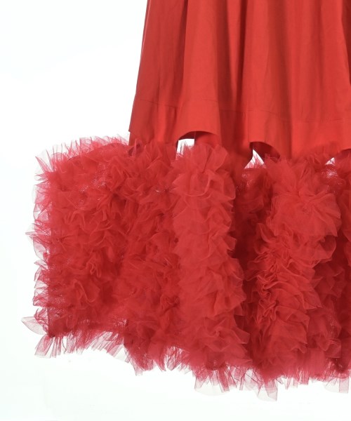 noir kei ninomiya（ノワールケイニノミヤ）ひざ丈スカート 赤 サイズ:M レディース/2200600386100