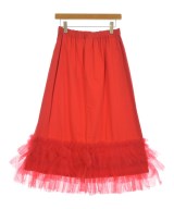 noir kei ninomiya（ノワールケイニノミヤ）ロング・マキシ丈スカート 赤 サイズ:S レディース/2200600386117