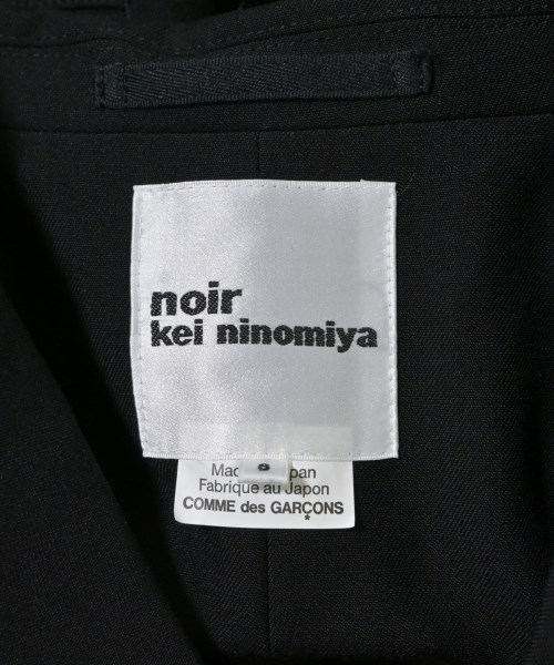 noir kei ninomiya（ノワールケイニノミヤ）カジュアルジャケット 黒 サイズ:S レディース/2200600572039