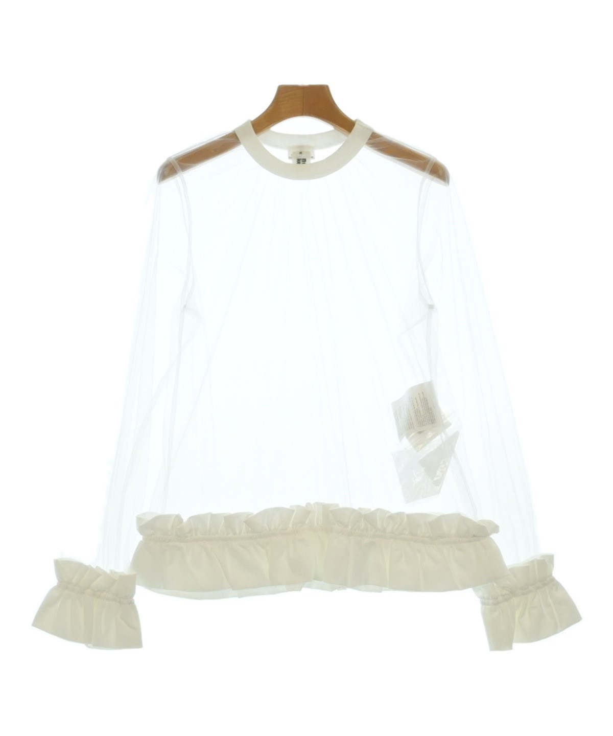 noir kei ninomiya Tシャツ・カットソー M 白 【古着】【中古】【送料無料】 noir kei ninomiya（ノワールケイニノミヤ）Tシャツ・カットソー 白