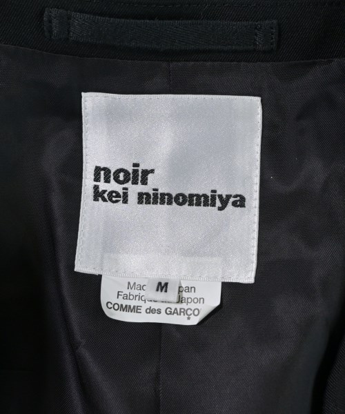 noir kei ninomiya（ノワールケイニノミヤ）カジュアルジャケット 黒 サイズ:M レディース/2200600577065