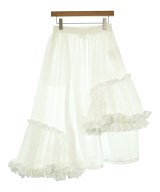 noir kei ninomiya（ノワールケイニノミヤ）ひざ丈スカート 白 サイズ:S レディース/2200600379119