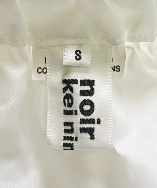 noir kei ninomiya（ノワールケイニノミヤ）ひざ丈スカート 白 サイズ:S レディース/2200600910022