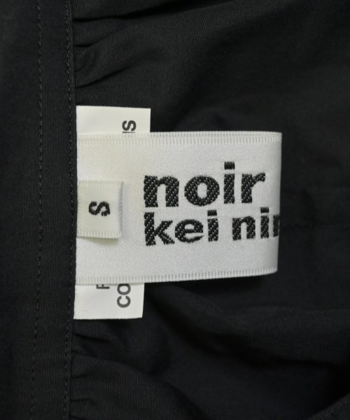 noir kei ninomiya（ノワールケイニノミヤ）シャツワンピース 黒 サイズ:S レディース/2200600970156