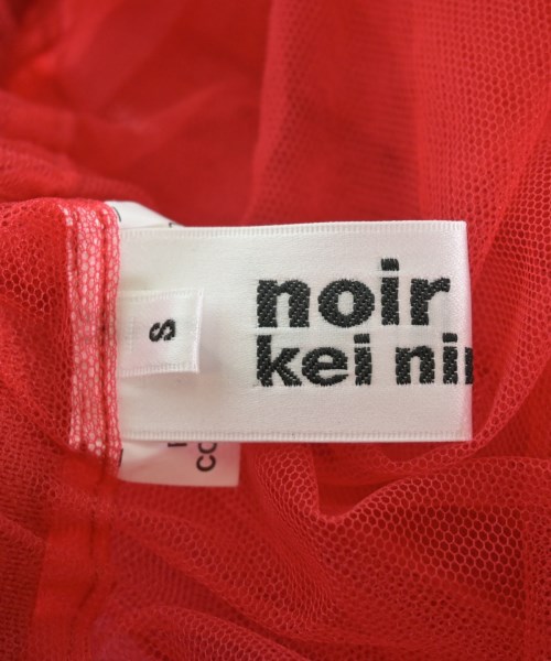 noir kei ninomiya（ノワールケイニノミヤ）ロング・マキシ丈スカート 赤 サイズ:S レディース/2200599830172