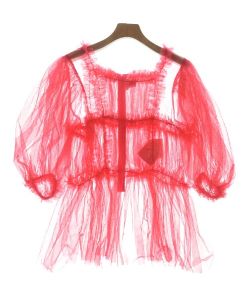 noir kei ninomiya(ノワール　ケイ　ニノミヤ)ブラウス 赤 サイズ:M/2200600953043