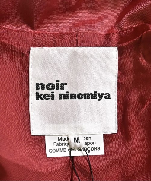 noir kei ninomiya（ノワールケイニノミヤ）カジュアルジャケット 赤 サイズ:M レディース/2200602777098