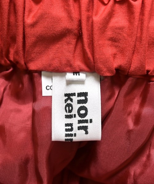 noir kei ninomiya（ノワールケイニノミヤ）ひざ丈スカート 赤 サイズ:M レディース/2200601273065