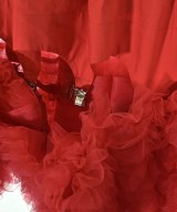 noir kei ninomiya（ノワールケイニノミヤ）ひざ丈スカート 赤 サイズ:M レディース/2200601273065