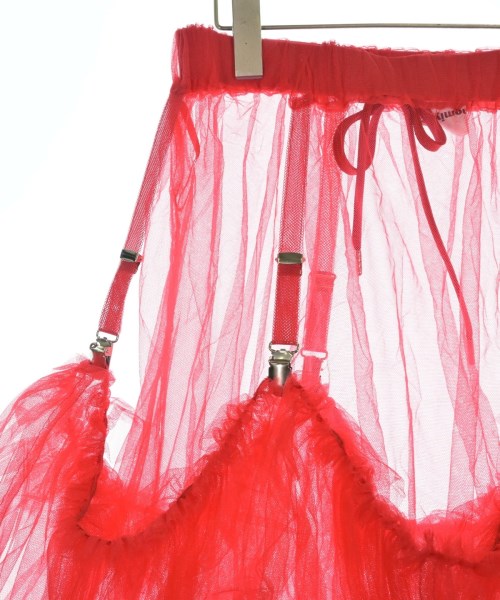 noir kei ninomiya（ノワールケイニノミヤ）ロング・マキシ丈スカート 赤 サイズ:M レディース/2200601273072