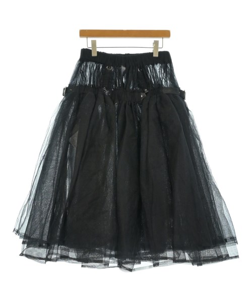 noir kei ninomiya（ノワールケイニノミヤ）ロング・マキシ丈スカート 黒 サイズ:M レディース/2200601273089