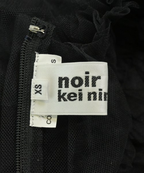 noir kei ninomiya（ノワールケイニノミヤ）ワンピース 黒 サイズ:XS レディース/2200601273096