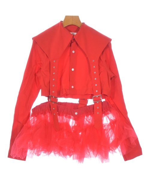 noir kei ninomiya(ノワール　ケイ　ニノミヤ)カジュアルシャツ 赤 サイズ:XS/2200601490042