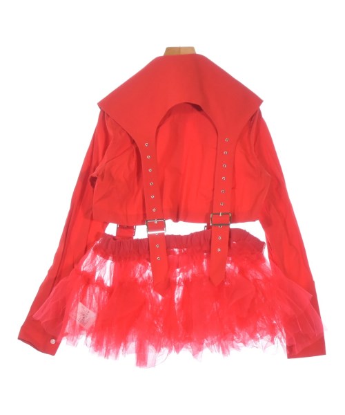 noir kei ninomiya（ノワールケイニノミヤ）カジュアルシャツ 赤 サイズ:XS レディース/2200601490042