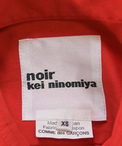 noir kei ninomiya（ノワールケイニノミヤ）カジュアルシャツ 赤 サイズ:XS レディース/2200601490042