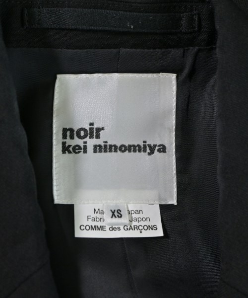 noir kei ninomiya（ノワールケイニノミヤ）カジュアルジャケット 黒 サイズ:XS レディース/2200602185138