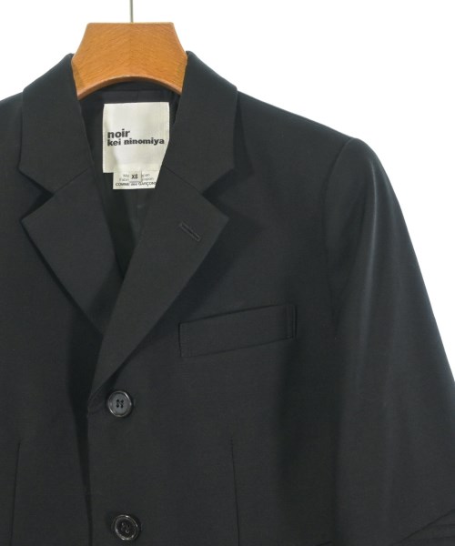 noir kei ninomiya（ノワールケイニノミヤ）カジュアルジャケット 黒 サイズ:XS レディース/2200602185138