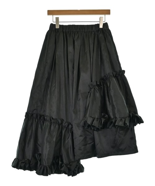 noir kei ninomiya(ノワール　ケイ　ニノミヤ)ロング・マキシ丈スカート 黒 サイズ:XS/2200602185145