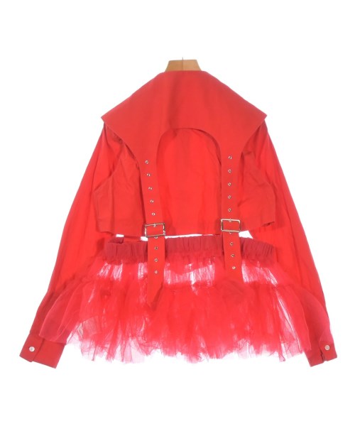 noir kei ninomiya（ノワールケイニノミヤ）カジュアルシャツ 赤 サイズ:XS レディース/2200602185169