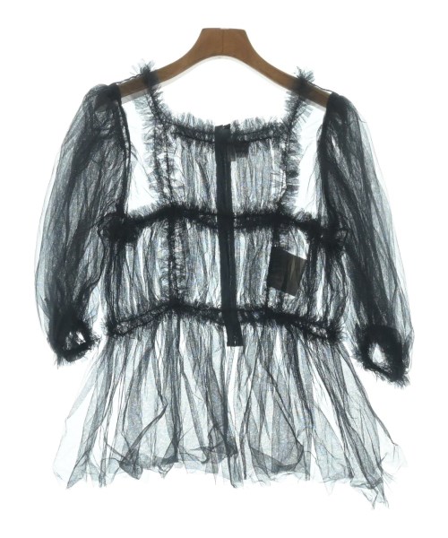 noir kei ninomiya(ノワール　ケイ　ニノミヤ)ブラウス 黒 サイズ:XS/2200603261053