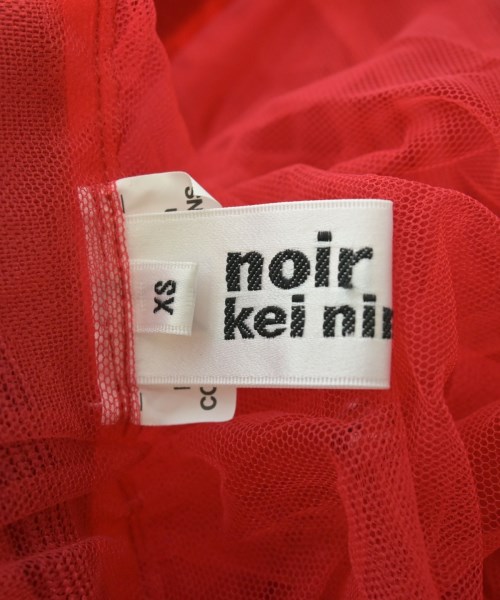 noir kei ninomiya（ノワールケイニノミヤ）ロング・マキシ丈スカート 赤 サイズ:XS レディース/2200604502124