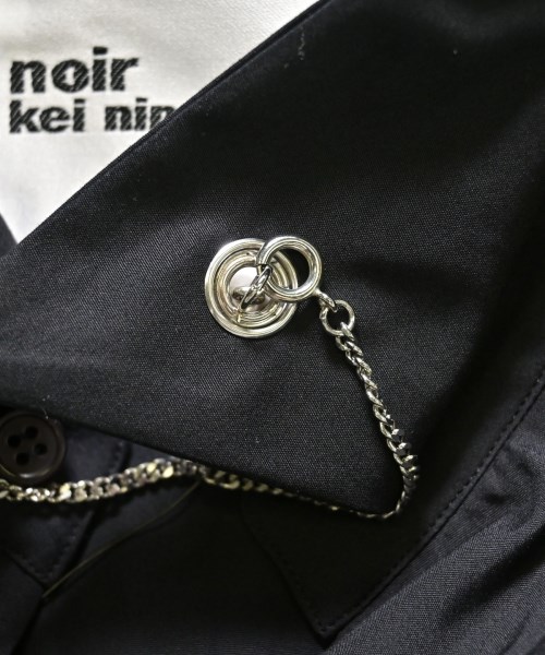 noir kei ninomiya（ノワールケイニノミヤ）ブラウス 黒 サイズ:XS レディース/2200603098178