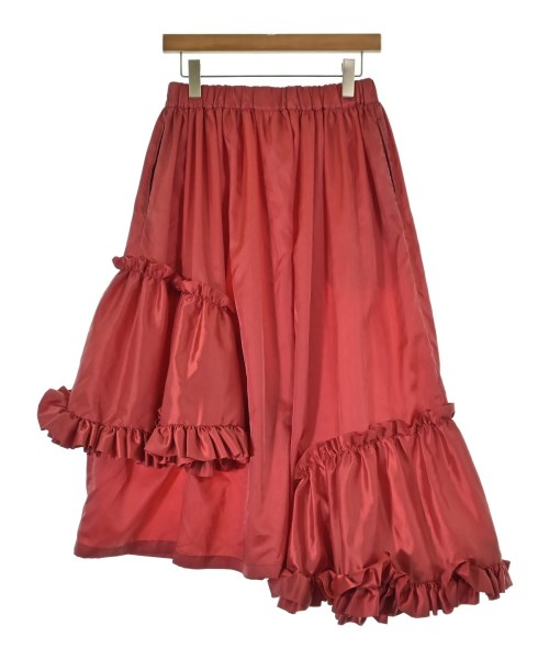 noir kei ninomiya（ノワールケイニノミヤ）ロング・マキシ丈スカート 赤 サイズ:S レディース/2200604852137