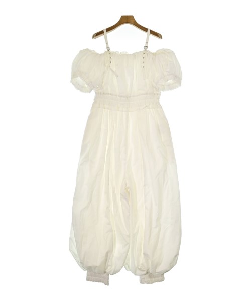 noir kei ninomiya(ノワール　ケイ　ニノミヤ)オールインワン/サロペット 白 サイズ:S/2200605122109