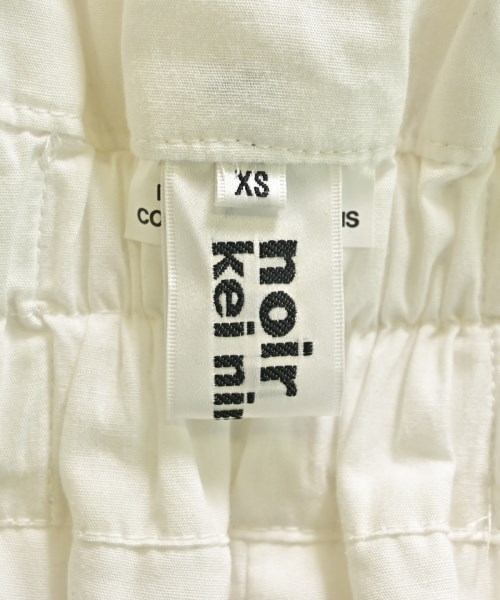 noir kei ninomiya（ノワールケイニノミヤ）オールインワン/サロペット 白 サイズ:S レディース/2200605122109