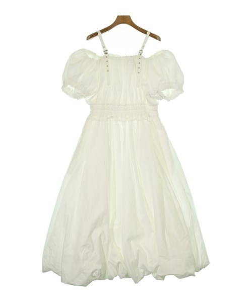 noir kei ninomiya(ノワール　ケイ　ニノミヤ)ワンピース 白 サイズ:S/2200605749122